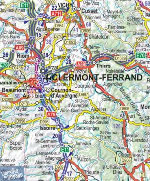 Express Map - Carte de France plastifiée - Format poche - Recto-Verso