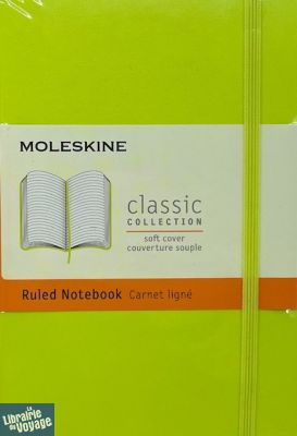 Moleskine - Carnet format poche classique - Souple - Vert clair