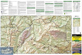 National Geographic - Carte de randonnée - N°200 - Rocky Mountain National Park 