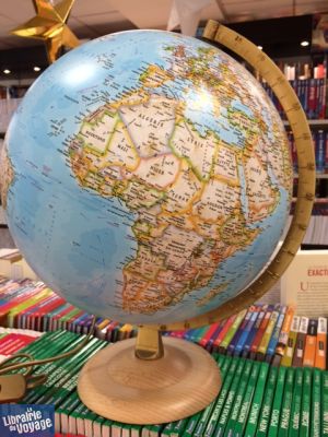 National Geographic - Globe terrestre lumineux politique en français - 30 cm de diamètre (Collection Gold)