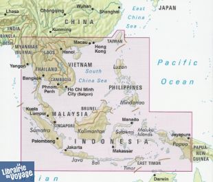 Nelles - Carte de l'Asie du Sud-Est