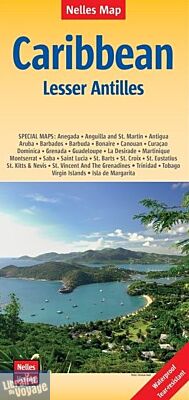 Nelles - Carte des Caraïbes - Petites Antilles