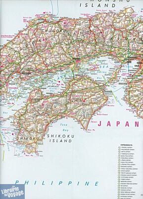 Nelles - Carte du Japon 