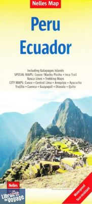 Nelles - Carte du Pérou et de l'Equateur