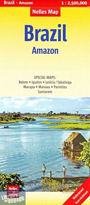 Editions Nelles - Carte - Amazonie (Brésil)