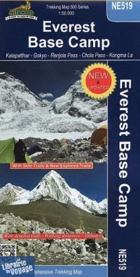 Editions Nepa Maps - Carte ref.NA519 - Everest base camp (Kala Patthar and Gokyo trekking map) 