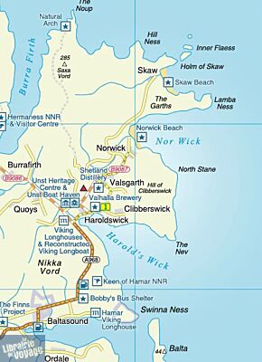 Nicolson maps - Carte - Shetland
