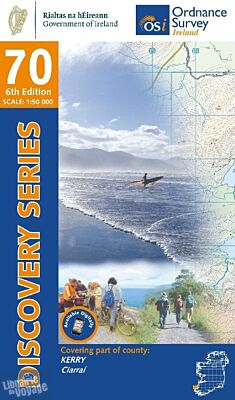 Ordnance Survey Irlande - Carte de randonnées - N°70 - Kerry