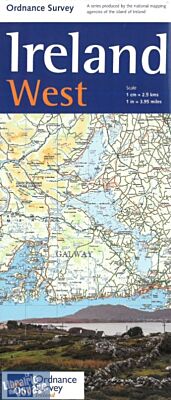 Ordnance Survey - Carte - Ouest de l'Irlande (Ireland West)