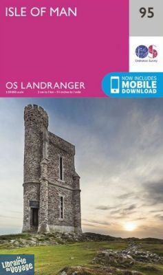 Ordnance Survey - Carte de randonnées - OS 95 - Carte de l'île de Man