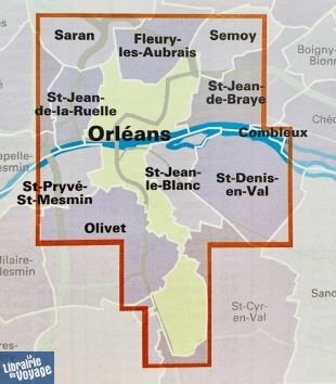 Blay Foldex - Plan de Ville - Orléans