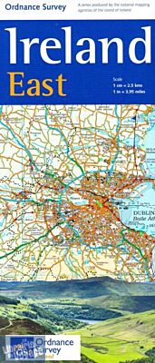 Ordnance Survey - Carte - Est de l'Irlande (Ireland East)