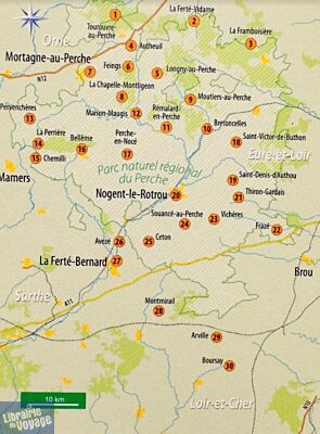 Editions Ouest-France - Guide de randonnées - Le Perche (entre campagne et cités historiques)