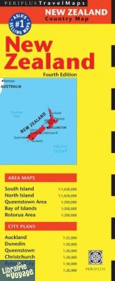 Periplus Travel Maps - Carte - Nouvelle Zélande