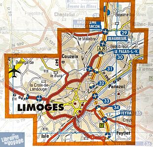 Blay Foldex - Plan de Ville - Limoges