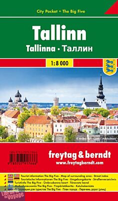 Freytag & Berndt - Plan de ville - Tallinn pocket