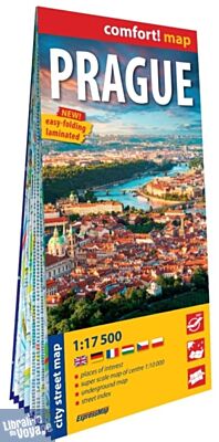 ExpressMap - Plan de Prague plastifié
