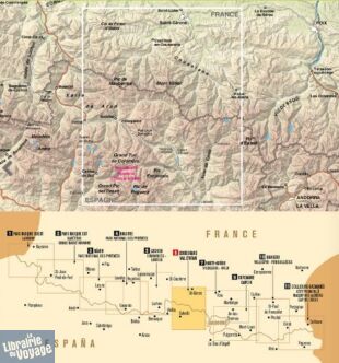 Rando éditions - Carte de randonnées au 1-50.000ème - n°6 - Couserans - Val d'Aran 