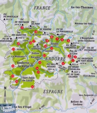 Rando Editions - Les Sentiers d'Emilie en Andorre