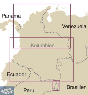 Reise-Know-How Maps - Carte de Colombie