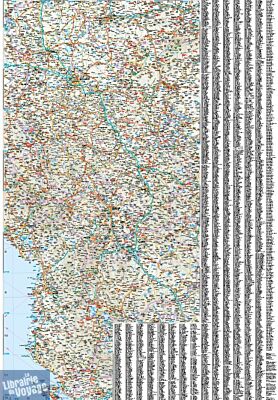 Reise Know-How Maps - Carte de l'ouest des Balkans 