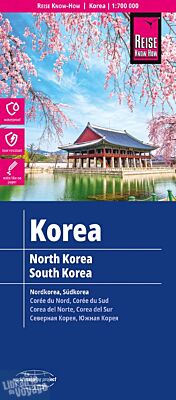 Reise Know-How Maps - Carte de Corée du nord et du sud