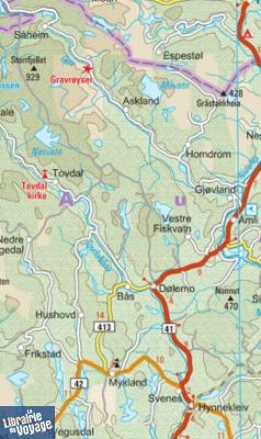 Reise Know-How Maps - Carte - Norvège Sud