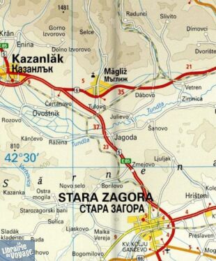Reise Know-How Maps - Carte de Bulgarie
