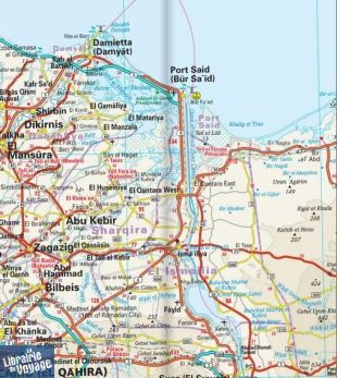Reise Know-How Maps - Carte de l'Egypte 