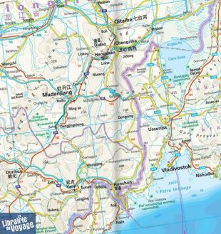 Reise Know-How Maps - Carte de l'Est de la Chine