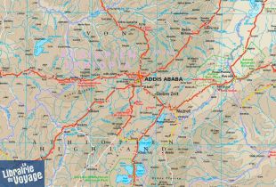 Reise Know-How Maps - Carte de l'Ethiopie - Somalie - Erythrée - Djibouti