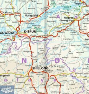 Reise Know-How Maps - Carte de l'Inde - Nord-Est