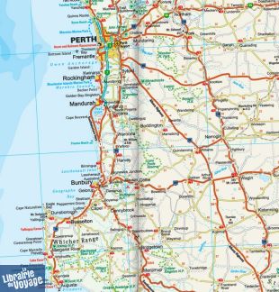 Reise Know-How Maps - Carte de l'Ouest de l'Australie