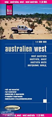 Reise Know-How Maps - Carte de l'Ouest de l'Australie