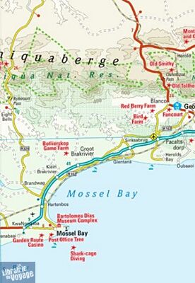 Reise Know-How Maps - Carte de la région du Cap