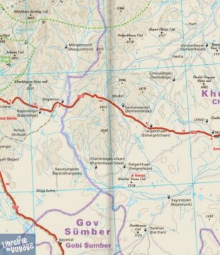Reise Know-How Maps - Carte de Mongolie
