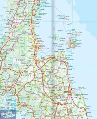 Reise Know-How Maps - Carte de Thaïlande