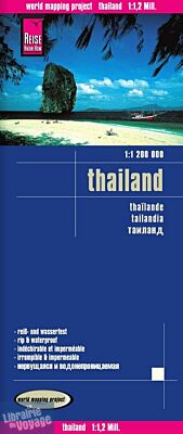 Reise Know-How Maps - Carte de Thaïlande