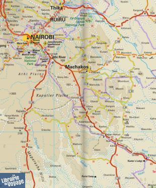 Reise Know-How Maps - Carte du Kenya