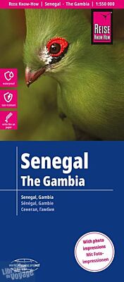 Reise Know-How Maps - Carte du Sénégal - Gambie