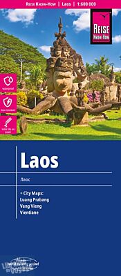 Reise Know-How Maps - Carte du Laos