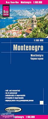 Reise Know-How Maps - Carte du Montenegro