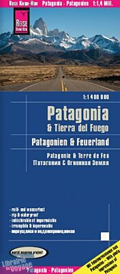 Reise Know-How Maps - Carte de la Patagonie & Terre de Feu