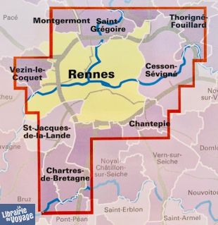 Blay Foldex - Plan de Ville - Atlas de Rennes et son agglomération