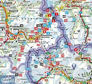 Rother - Guide de Randonnées - Mont-Blanc (avec toutes les étapes du tour du Mont-Blanc)