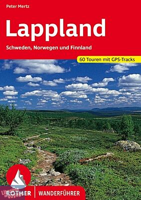 Rother - Guide de Randonnées en allemand - Lappland (Laponie) 