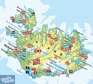 Editions Rother - Guide de randonnées (en français) - Islande