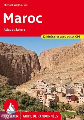 Editions Rother - Guide de randonnées (en français) - Maroc (Atlas et Sahara)