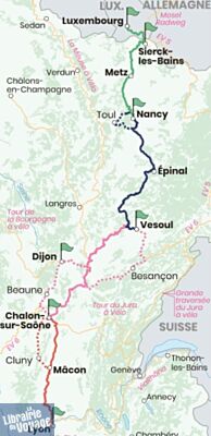 Hachette - Le Guide du Routard - Voyage à vélo - La Voie Bleue (du Luxembourg à Lyon à vélo)