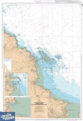 SHOM - Carte marine pliée - 7128L - Baie de Saint-Brieuc (Partie Ouest) - De la Pointe de la Tour à l'Anse d'Yffiniac